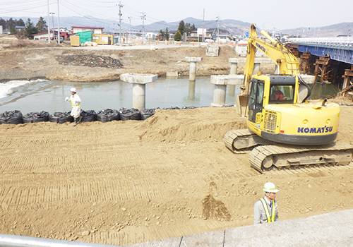 大橋撤去工事