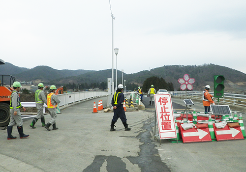 市道上野中央線　新生橋補修工事