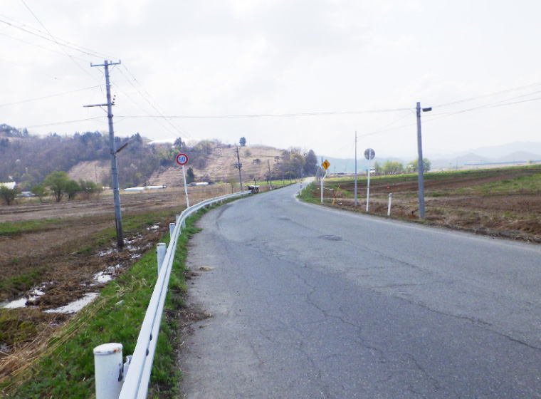 軟弱地盤での道路と弁天橋の整備